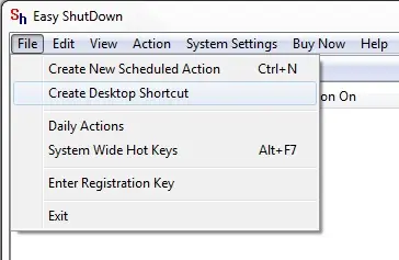 Create Desktop Shortcut