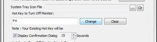 Hot Key To Turn Off Monitor