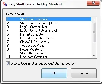 Shut Down Computer Shortcut