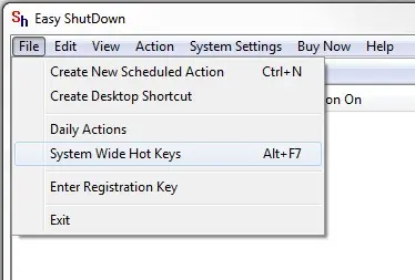 System Wide Hot Keys